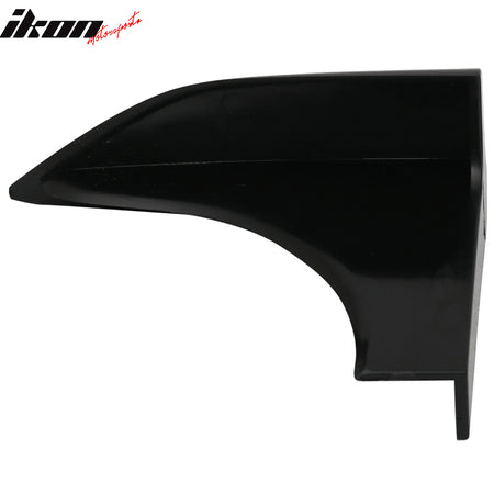 Universal V1 Style Winglet Add On For Side Skirt Extensions - PP