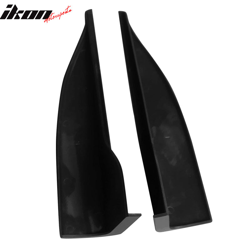 Universal V2 Style Endcaps Add On For Side Skirt Extensions - PP