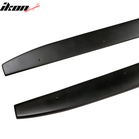 Fits 13-20 Lexus GS F Sport Side Skirts Panel Extension Matte Black Pair - PP