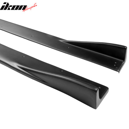 Fits 13-20 Lexus GS F Sport Side Skirts Panel Extension Matte Black Pair - PP