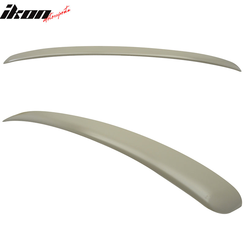 Fits 95-01 Benz E-Class W210 Trunk Spoiler + L Type Roof Spoiler ABS Unpainted