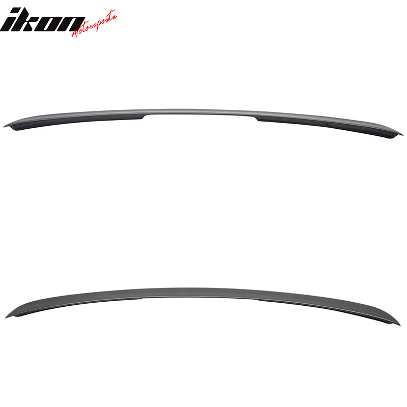 Fits 03-05 Benz W211 Sedan AMG Trunk Spoiler & L Type Roof Wing Unpainted ABS