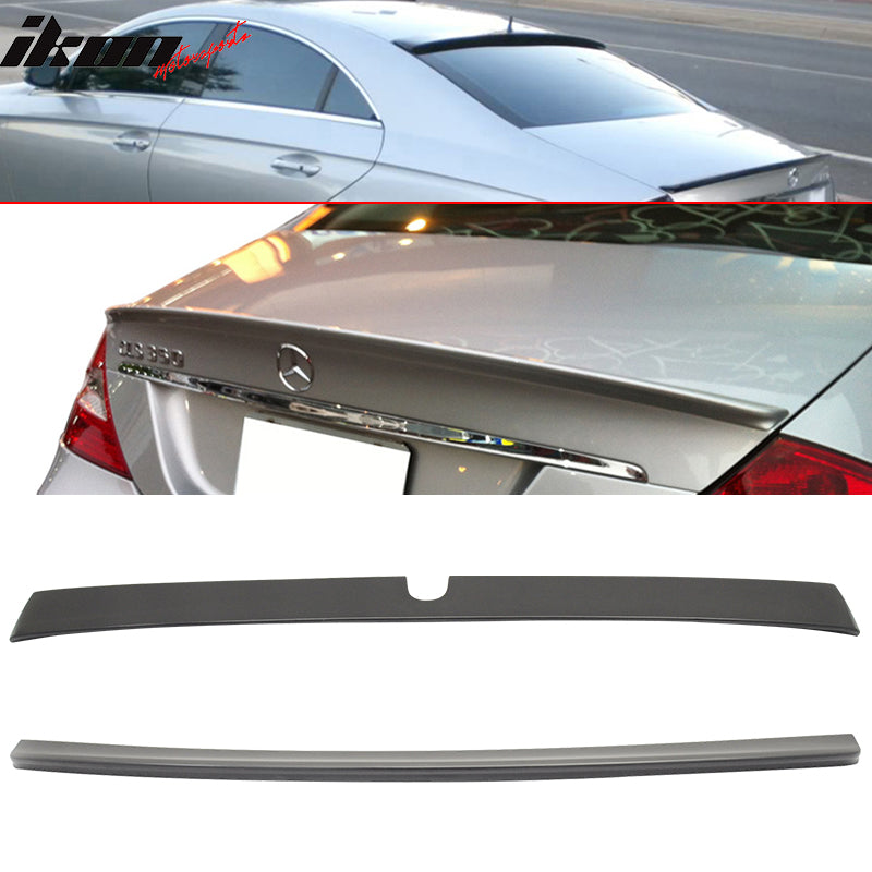 Fits 05-10 Benz CLS Class W219 Sedan Trunk Spoiler & L Type Roof Wing