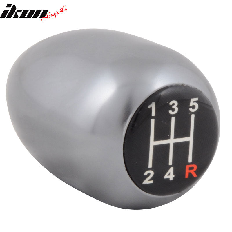 Gunmetal M10 X 1.5 Manual MT Transmission 5 Speed Gear Shift Knob Compatible With VW Golf