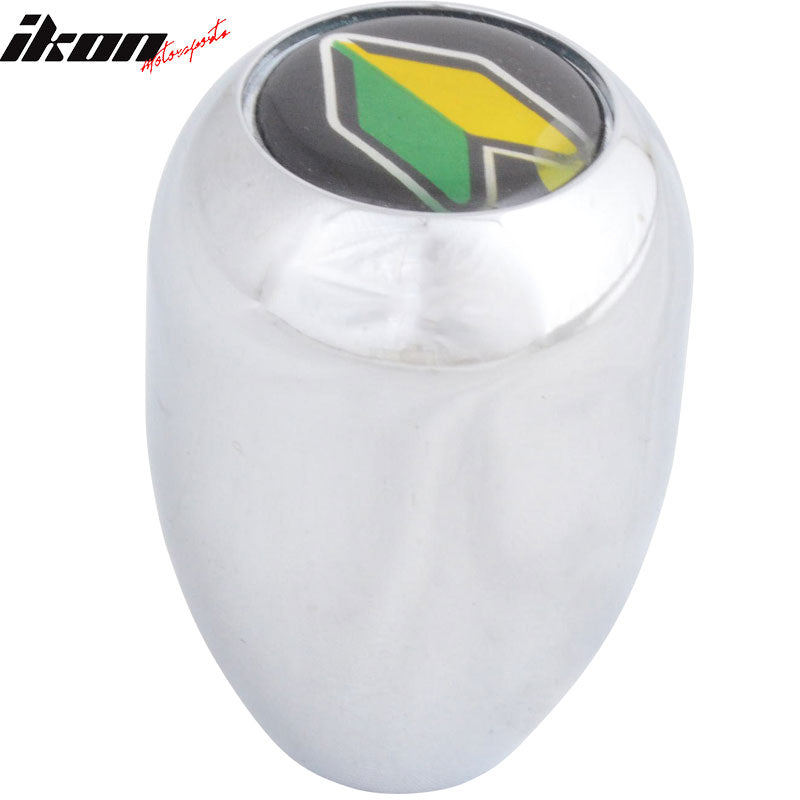 Manual MT Chrome Gear Shift Knob Compatible With Jeep Wrangler Cherokee Dodge Dakota