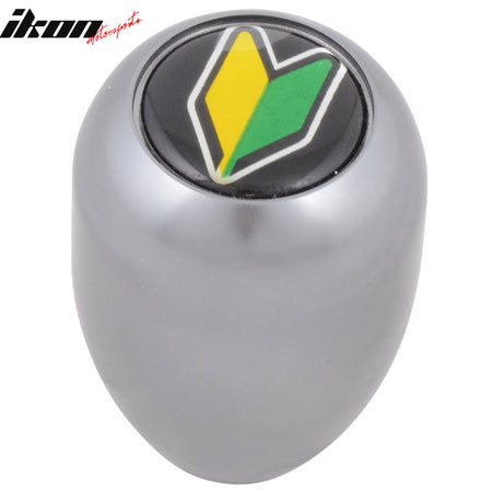 Universal Gunmetal M10 5-Speed Manual Type R Short Shift Knob Shifter Gear Boot