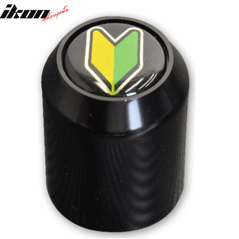 Black M10X1.5MM Thread MT Manual MUG Gear Shift Knob +BD Badge