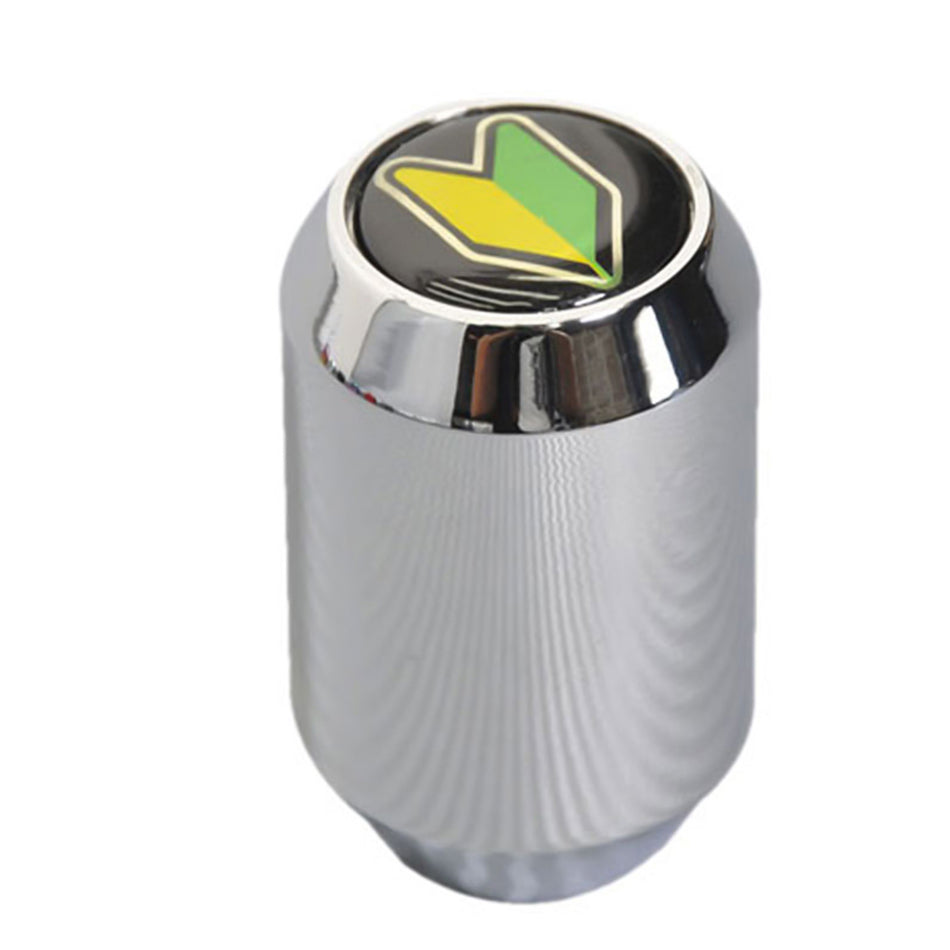 Chrome Mugen Style Manual Transmission Aluminum Shift Knob + BD Logo