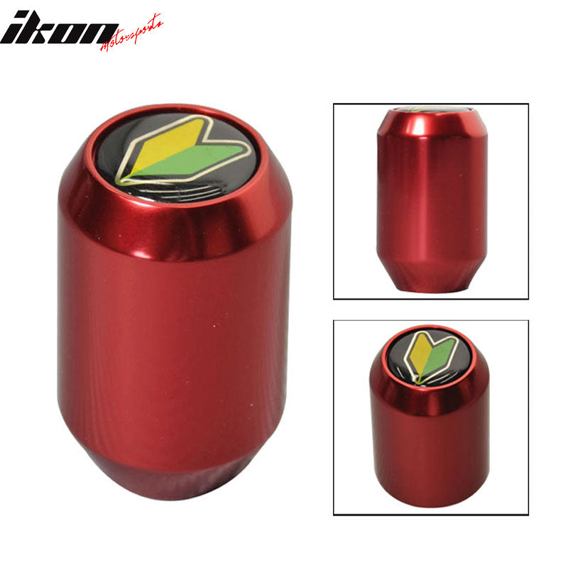 M10X1.5 MT Manual Transmission Lever Selector Gear Red Shift Knob Aluminum