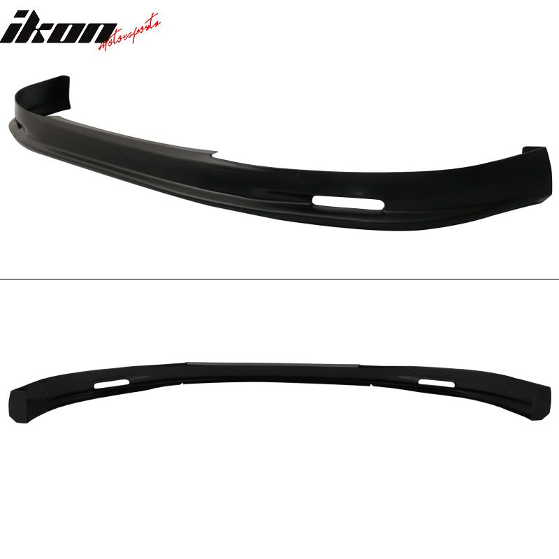 Fits 99-00 Honda Civic EK Mugen Style Front Bumper Lip PP + 2PCS Window Visors