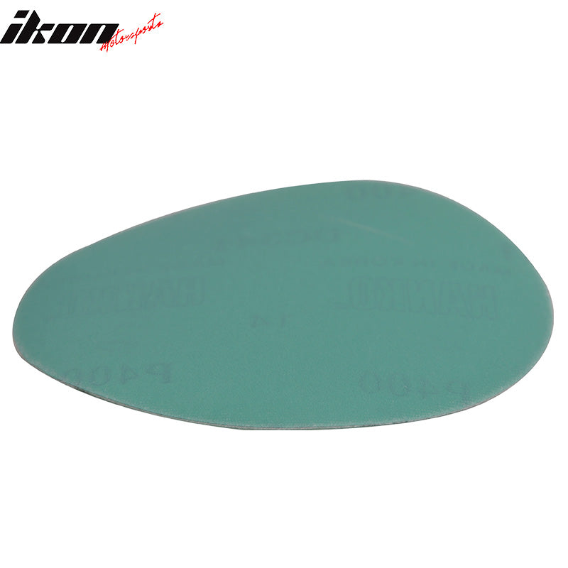 Wet Dry 5 Inch No Hole Sand Paper Disc 400 Grit Auto Car Repair Sandpaper 50PC