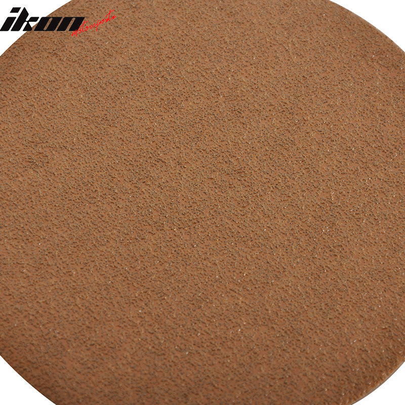 Dry 5 Inch No Hole Sand Paper Disc 60 Grit Auto Repair Sanding Sandpaper 50PC