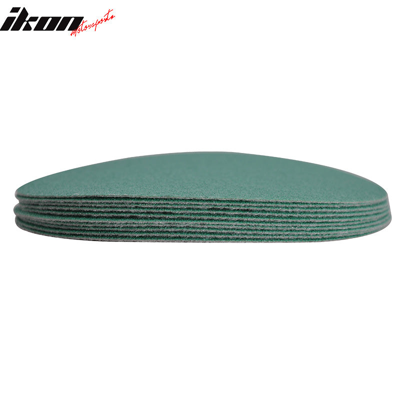 Wet Dry 5 Inch No Hole Sand Paper Disc 400 Grit Auto Repair Sandpaper 100 PC