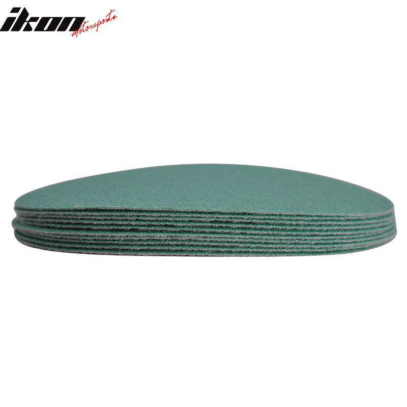 Wet Dry 5 Inch No Hole Sand Paper Disc 600 Grit Auto Repair Sandpaper 100 PC