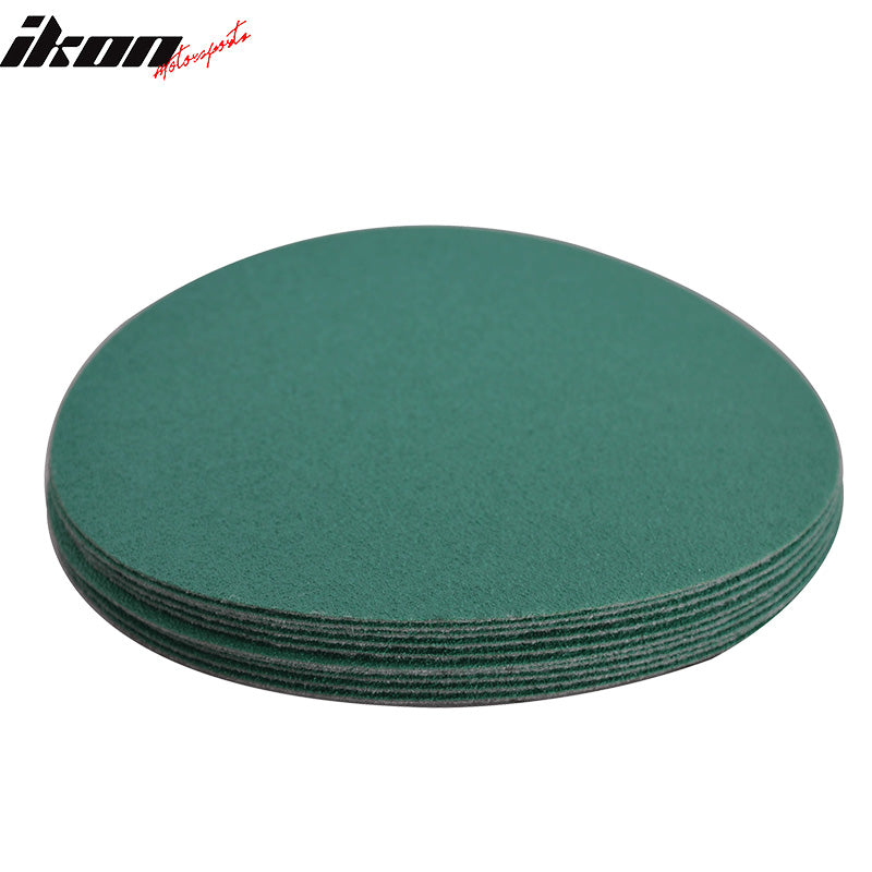 Wet Dry 5 Inch No Hole Sand Paper Disc 100 Grit Auto Repair Sandpaper 100PC