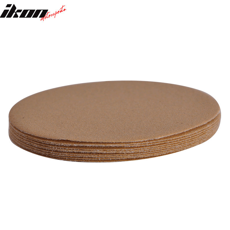 Dry 5Inch No Hole Sand Sanding Paper 120 Grit Auto Repair Sanding Disc 100PC