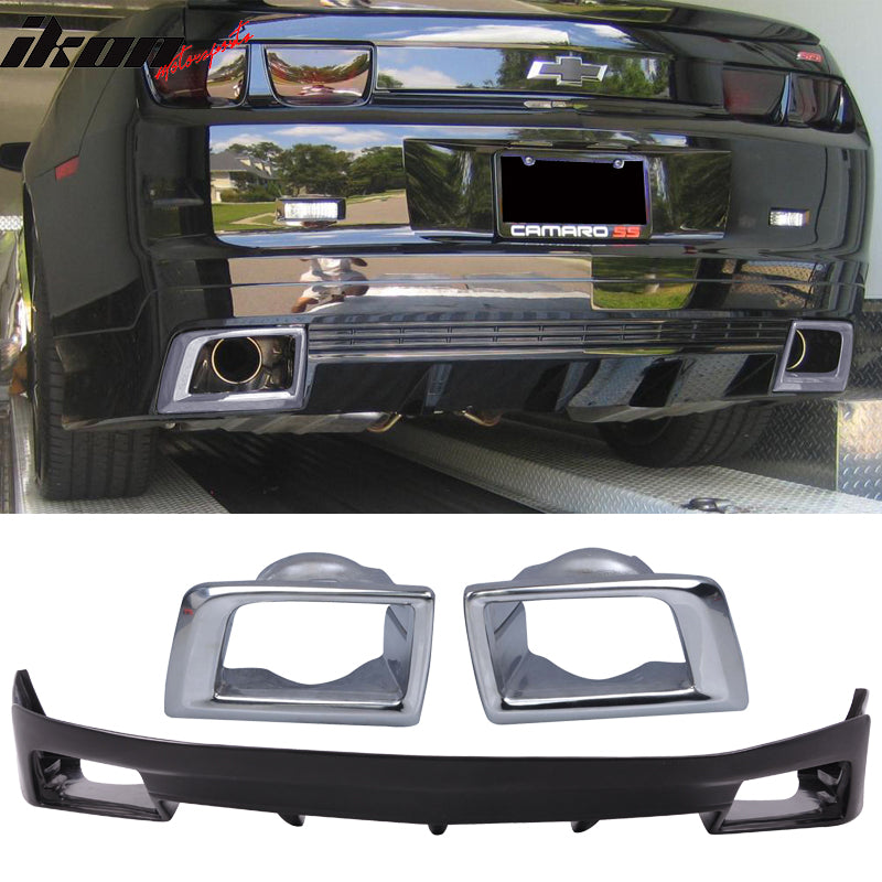 Fits 10-13 Chevy Camaro Ground Effect ZL1 OE Rear Bumper Lip Spoiler