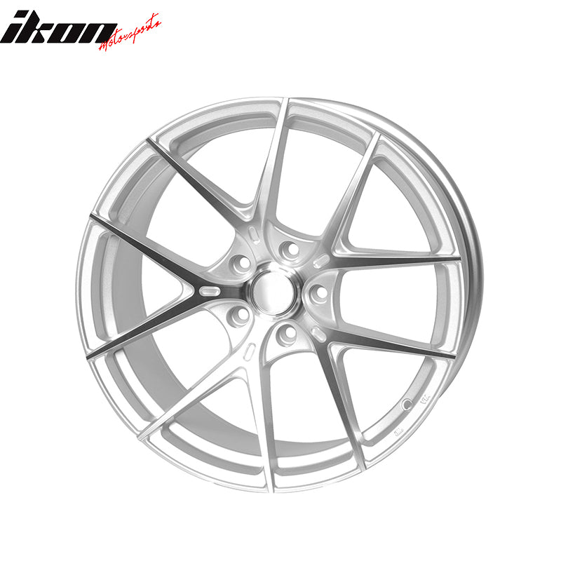 (4) 19X8.5 +35 5X114.3 5 Split Spoke Wheels Rim (Scion Subaru Tesla Toyota)