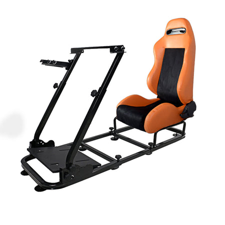 Cockpit Racing Simulator Steering Wheel Stand Gaming Chair Bracket