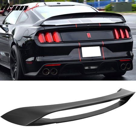 15-17 Mustang GT350 Front Bumper & Rear Diffuser & Dual Exhaust & Trunk Spoiler