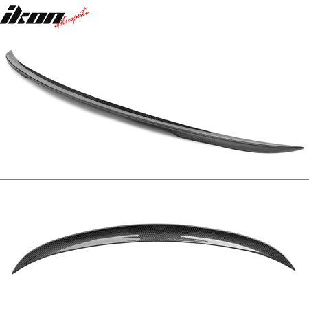 Fits 12-19 BMW 3-Series F30 Performance Style Trunk Spoiler Matte Carbon Fiber