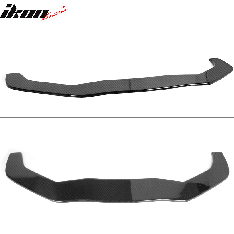 Fits 13-20 Scion FR-S Toyota 86 Front Bumper Lip + Strut Rod Carbon Fiber Print