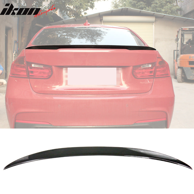 2012-2019 BMW F30 Sedan F80 M3 P Trunk Spoiler CF Print