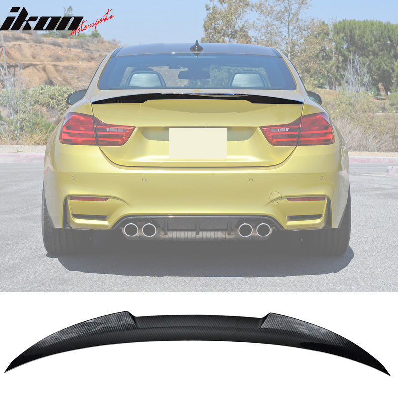 2015-2020 BMW F82 Coupe M4 Trunk Spoiler CF Print