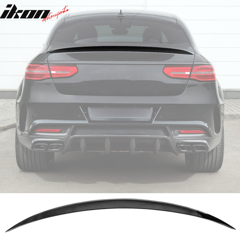 2016-2019 Benz GLC292 Trunk Spoiler Carbon Fiber Print ABS