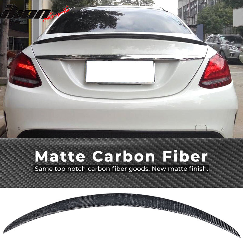 2015-2021 Mercedes-Benz C Class W205 Coupe Trunk Spoiler MCF