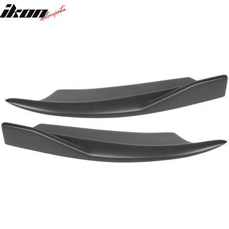 Fits 15-23 Dodge Charger SRT V2 Style Rear Diffuser & 2PC Side Apron Matte Black