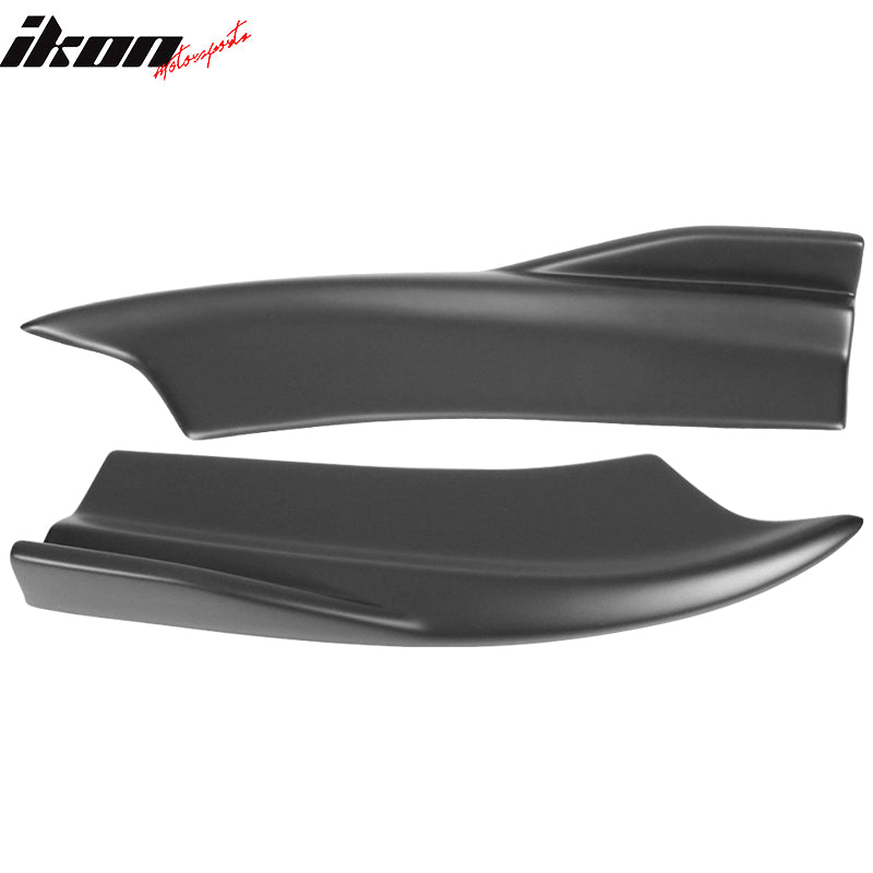 Fits 15-23 Dodge Charger SRT V2 Style Rear Diffuser & 2PC Side Apron Matte Black