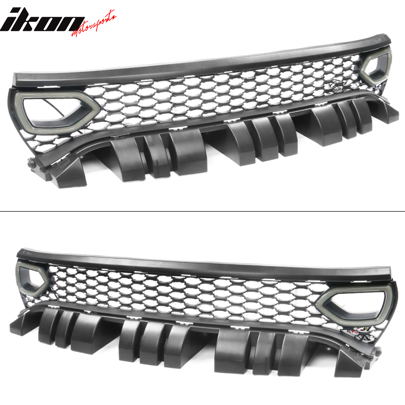 Clearance Sale Fits 15-23 Charger SRT Scat Pack Front Upper Grille LED Lights PP