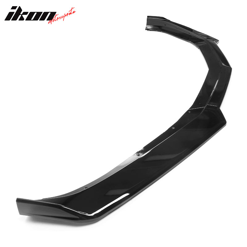 Fits 19-24 Chevy Camaro SS Style PP Front Bumper Cover W/Gloss Black Front Lip