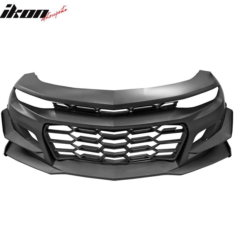 Fits 19-24 Chevy Camaro 1LE Style Unpainted Front Bumper Cover Conversion Guard