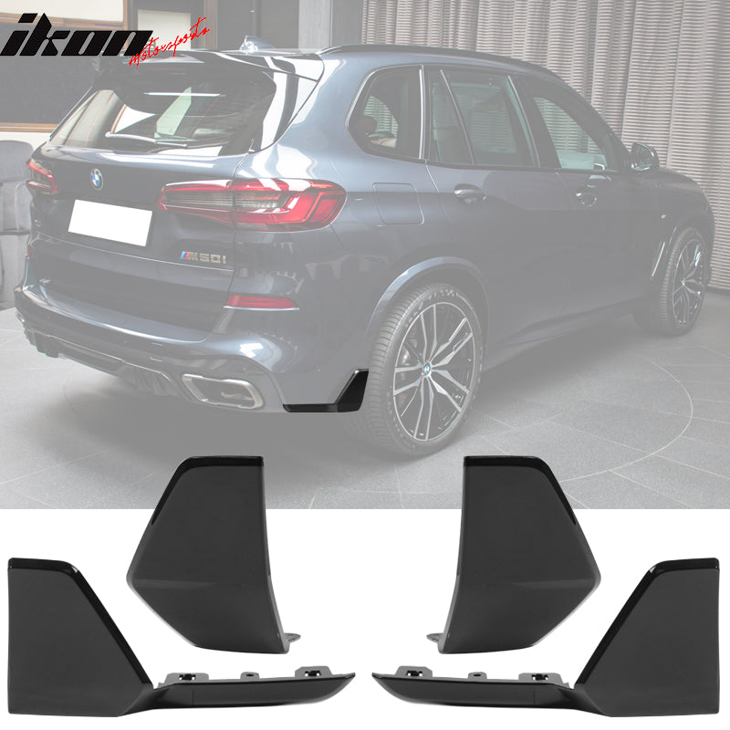 2019-2023 BMW G05 X5 M Sport Gloss Black Front Rear Aprons Splitter