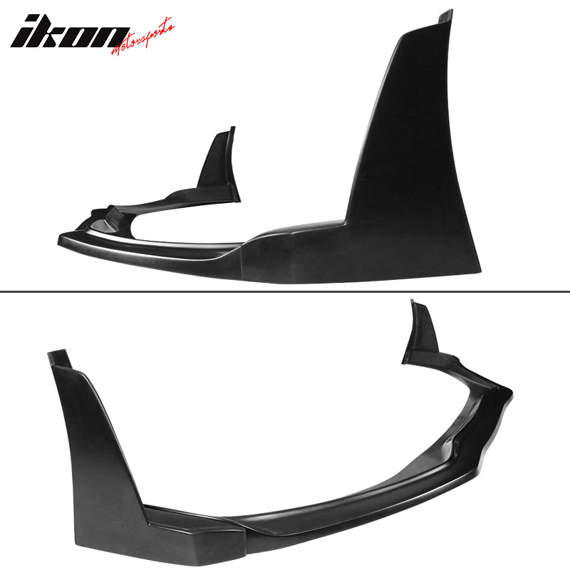 Fits 17-20 Toyota 86 Front Bumper Lip + 2PCS Front Splitter Winglets CS Style PU