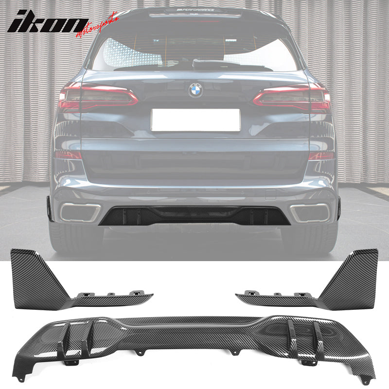 2019-2023 BMW G05 X5 M CFL Sport Rear Aprons Rear Diffuser ABS