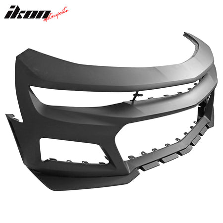 Fits 19-24 Chevy Camaro LS LT1 Unpainted ZL1 Style Front Bumper Cover Conversion