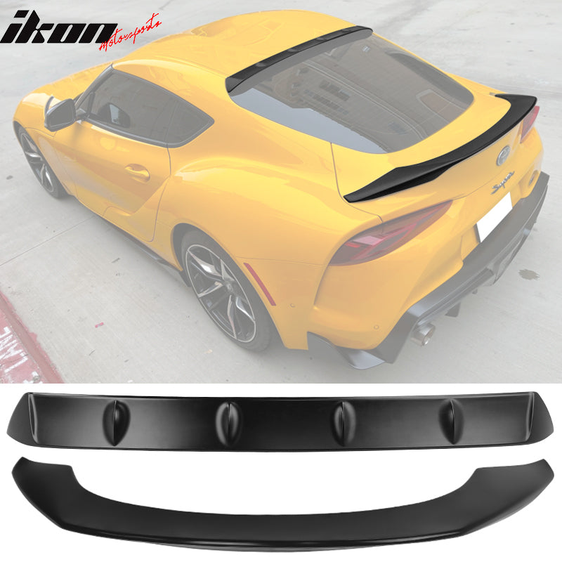 2000-2023 Toyota GR Supra MK5 V2 Unpaint TRD Trunk + Roof Spoiler ABS