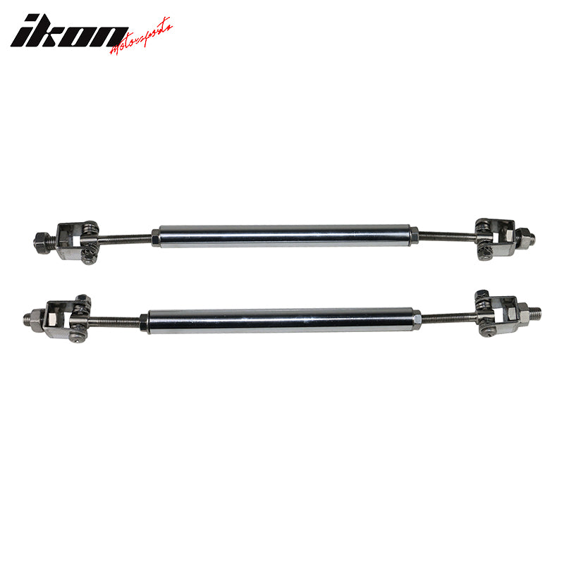 Fits Honda Civic 62"-66" 3PCS Front Bumper Lip B Style + Strut Rods