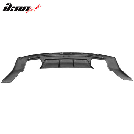 Fits 19-24 Chevy Camaro OE Style Replacement Rear Bumper Cover w/ Matte Diffuser