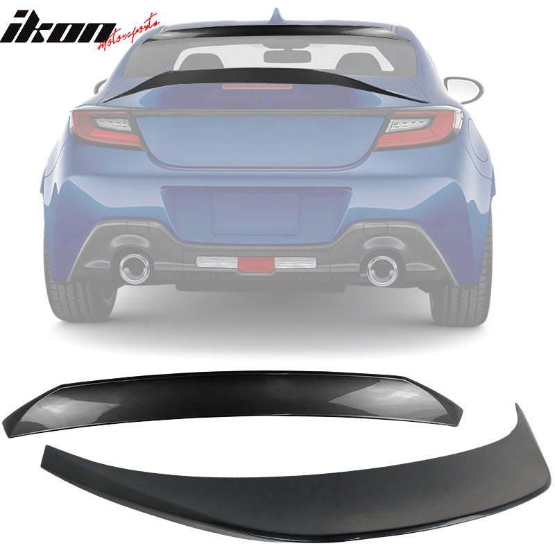 2022-2024 Subaru BRZ GR86 #P8Y Gray IKON Roof + TRD Trunk Spoiler ABS