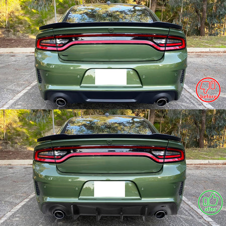 Fits 20-23 Dodge Charger Widebody Rear Diffuser 2PCS