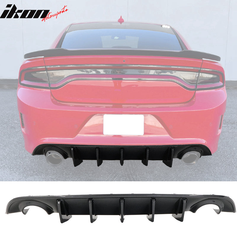 2015-2023 Dodge Charger Rear Bumper Diffuser PP 2PCS