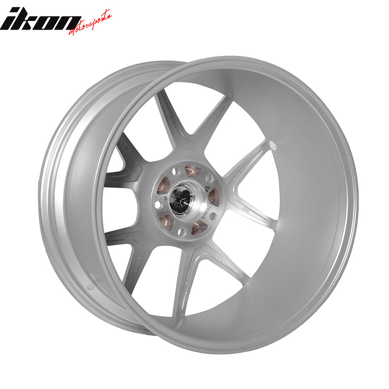 (2) 19X8.5 +35 5X114.3 5 Split Spoke Wheels Rim (Acura Chevy Chrysler Dodge)