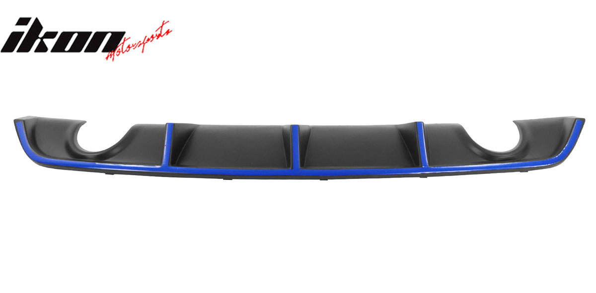 For 12-14 Dodge Charger SRT8 OE Style Rear Lip Diffuser