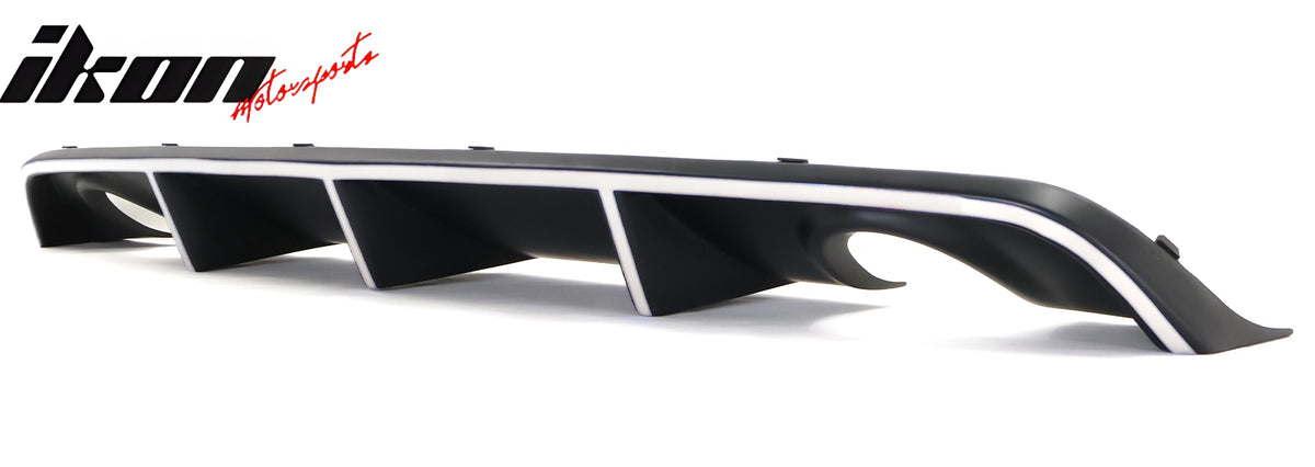 For 12-14 Dodge Charger SRT8 OE Style Rear Lip Diffuser