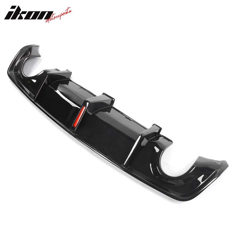 Fits 20-23 Charger SRT Widebody Rear Diffuser Lip + Apron Spats - PP