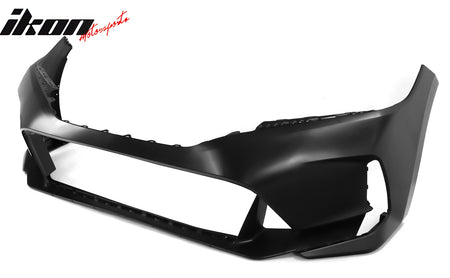 Fits 22-24 Civic Hatchback &Si Type R Style Front Bumper Cover PP + Upper Grille